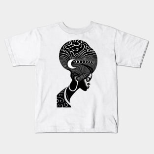 African Goddess Kids T-Shirt